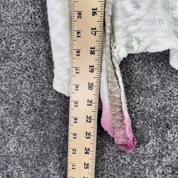 Maurices Sweater Womens Small Multicolor Open Knit Ombre Cardigan Boho Sheer - Picture 5 of 5